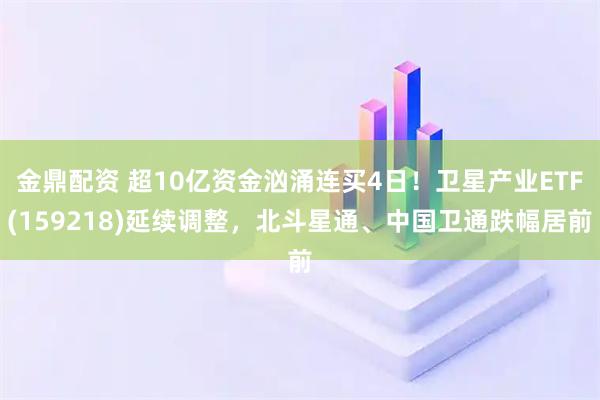 金鼎配资 超10亿资金汹涌连买4日！卫星产业ETF(159218)延续调整，北斗星通、中国卫通跌幅居前